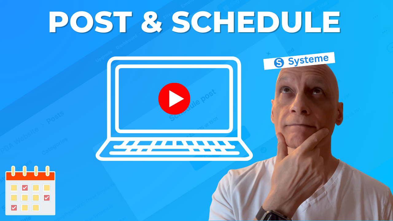 Add Video Blog Posts in Systeme.io Step by Step