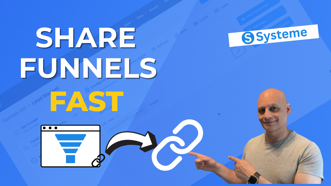 Unlocking the Secret to Sharing Funnels in Systeme.io