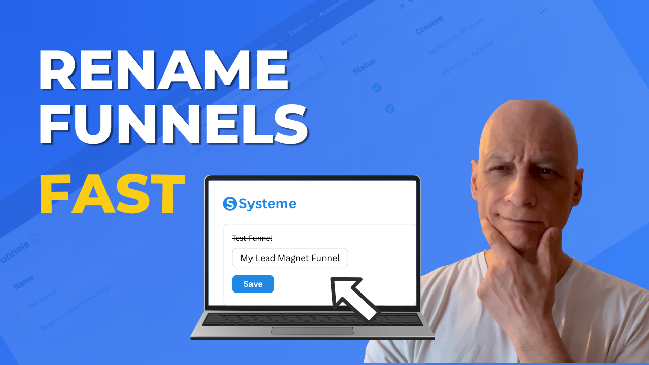 How to Rename a Funnel in Systeme.io