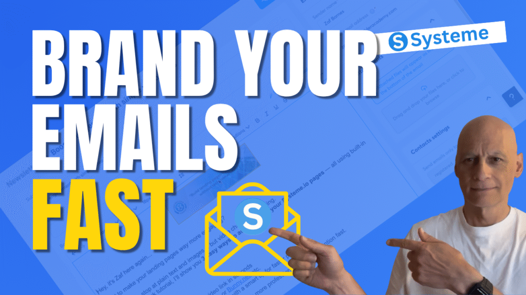 How to add a logo to your emails in Systeme.io – Page Builder Academy
