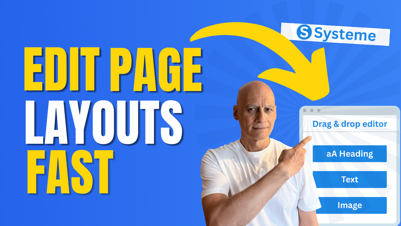 Edit Page Layouts Fast with Systeme.io