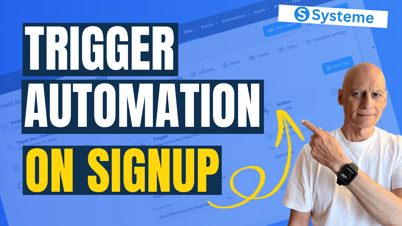 Automate Signups Instantly in Systeme.io