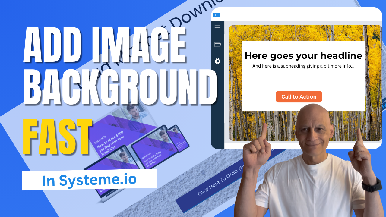 The Easiest Way to Add Stunning Backgrounds in Systeme.io