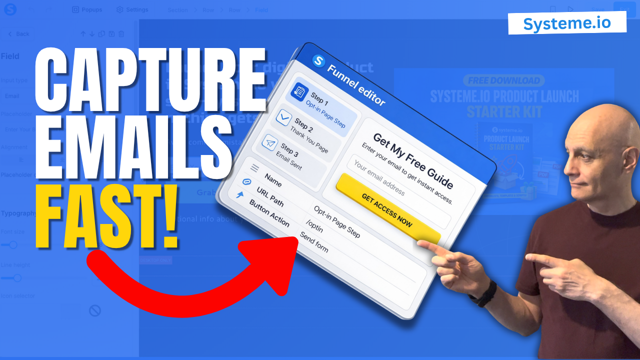 Create an Opt in Page in Systeme.io