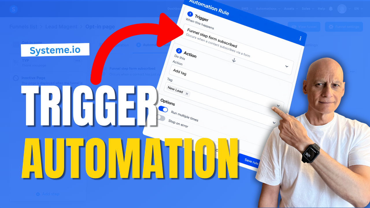This Simple Automation Triggers Instantly Systeme.io