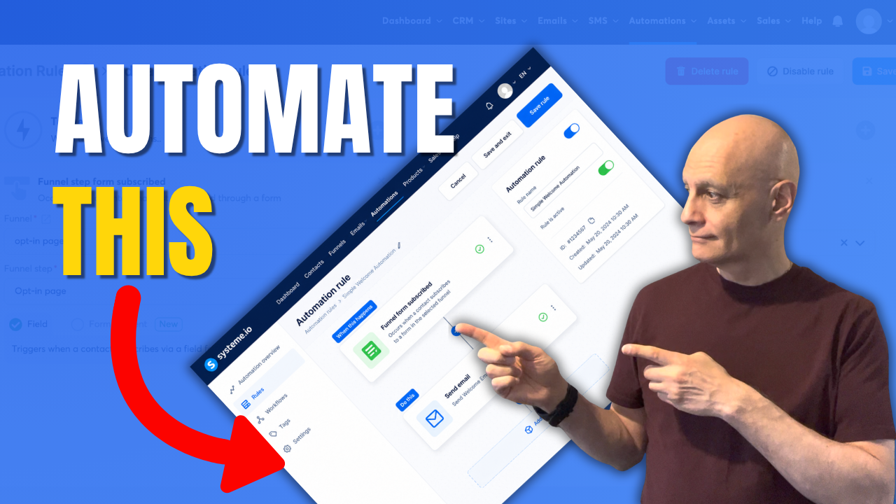 Build This Simple Email Automation in Systeme.io