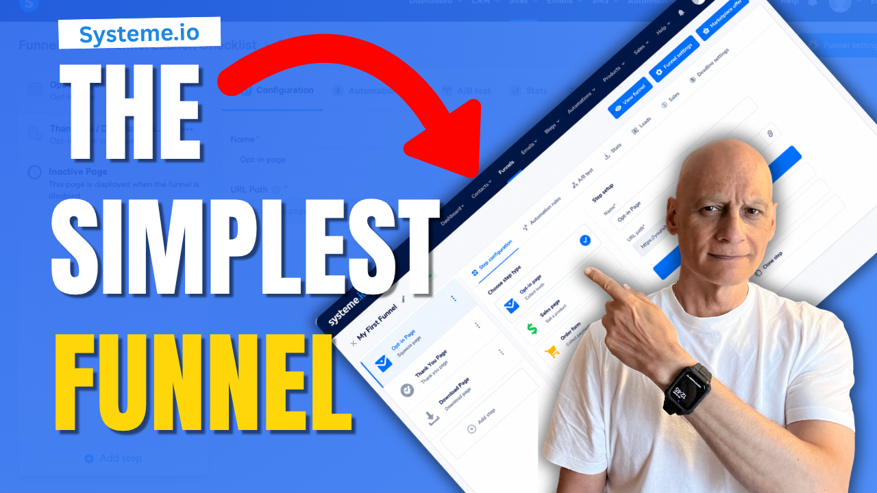 Build Your First Lead Magnet Funnel in Systeme.io Complete Beginner Guide