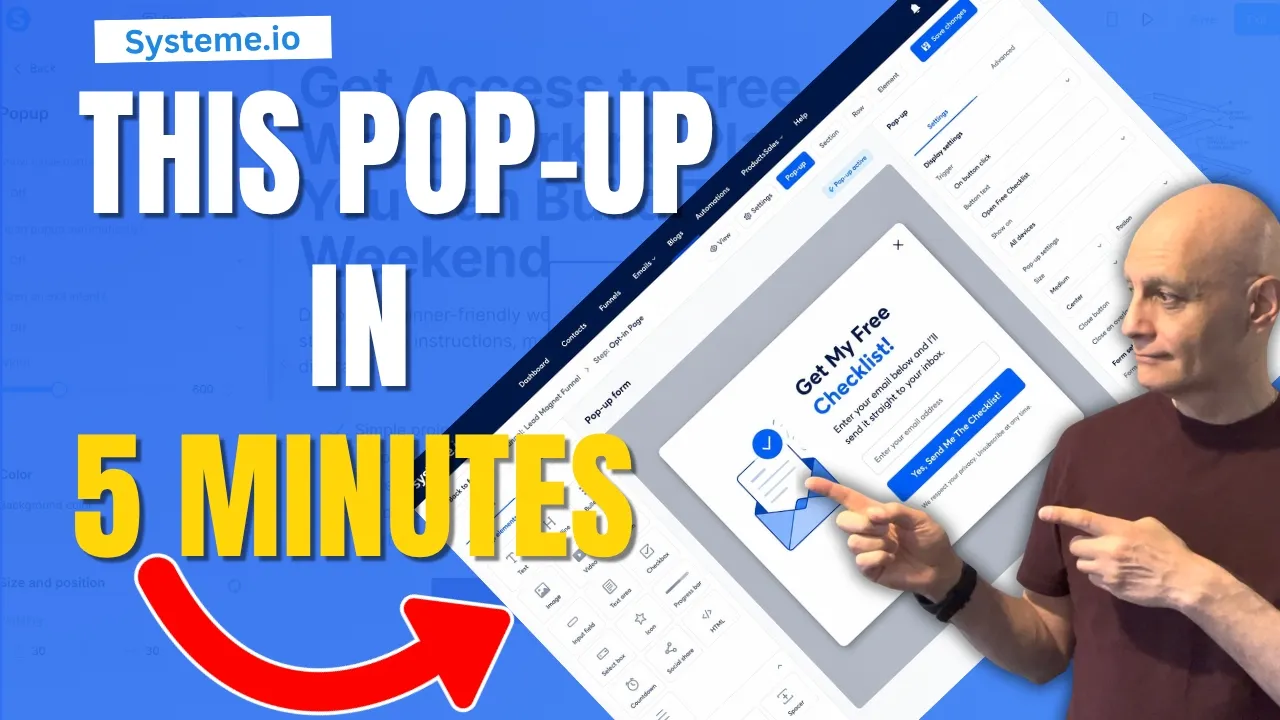 Build Your First Pop Up Form in System.io