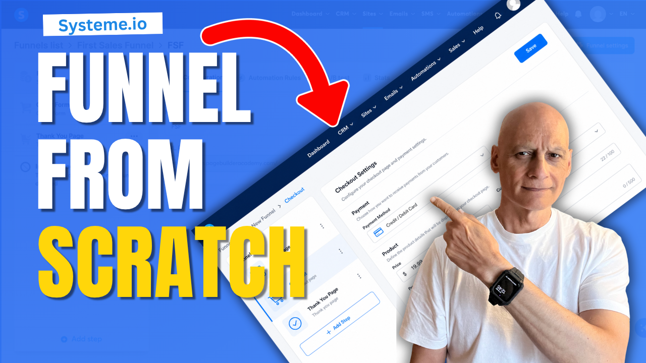 The Beginner’s Guide to Your First Systeme.io Sales Funnel Start to Finish